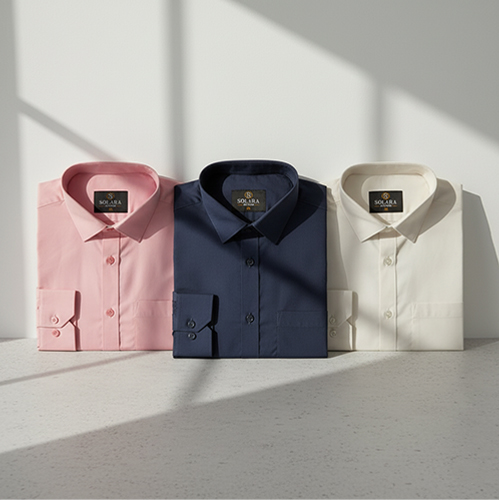 Premium Formal Shirt 3 Pcs Combo